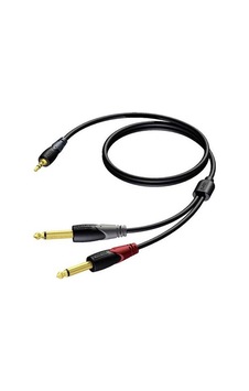 Procab Cla713 3.5 Mm Erkek Stereo. Mono Jacklı Ses Kablosu - 3M Procab Cla713 3.5 Mm Erkek Stereo. Mono Jacklı Ses Kablosu - 3M