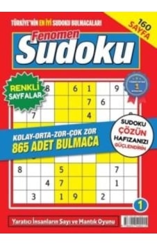 Fenomen Sudoku 1 -  Maxı Yayıncılık