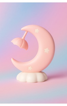 Ay Dede Model Çocuk Masa Lambası Gece Lambası Pembe Ay Dede Model Çocuk Masa Lambası Gece Lambası Pembe