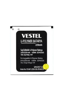 Vestel Uyumlu Venüs V3 5000 Batarya Pil 2230Mah Vestel Uyumlu Venüs V3 5000 Batarya Pil 2230Mah