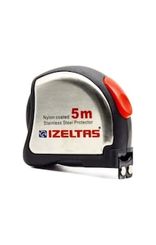 İzeltaş Krom Çelik Metre 5 Metre