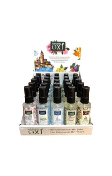Oxi Natural Premium Kolonya 50ml. - İstanbul Kokuları Koleksiyonu 25 Li Stand Oxi Natural Premium Kolonya 50ml. - İstanbul Kokuları Koleksiyonu 25 Li Stand