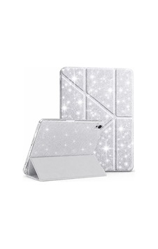 Apple iPad Uyumlu Pro 10.5 İle Uyumlu Kılıf Simli Kalem Bölmeli Trifolding Case A1701 A1709 A1852 Simli-gümüş Sku: Zeusb0h4mf8y9s Arka Kapak