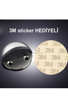 Marelli İnox Yarım Ay Tipi Saten Yer Tamponu 3m Sticker Hediyeli Marelli İnox Yarım Ay Tipi Saten Yer Tamponu 3m Sticker Hediyeli