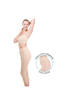 Liposuction Jinekomasti Bel Diz Altı Destekli Korse Variteks 123 XL Liposuction Jinekomasti Bel Diz Altı Destekli Korse Variteks 123 XL