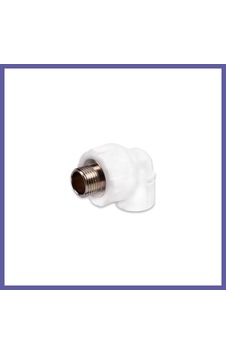 Bezos Pprc 20mm1/2 Dış Dişli Dirsek 1 Adet Nıda