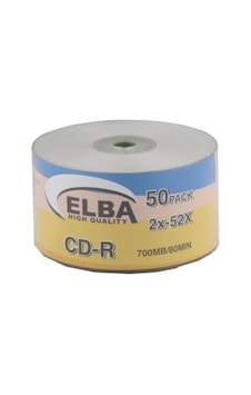 Elba Cd-R 700Mb-80Min 56X 50Li Shrink Elba Cd-R 700Mb-80Min 56X 50Li Shrink