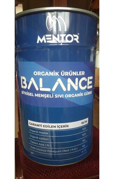 Mentor Balance Bitkisel İçerikli Sıvı Gübre 20 Lt 10