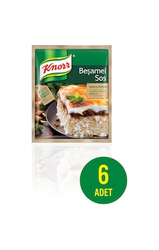 Knorr Beşamel Sos 6 x 70 G Knorr Beşamel Sos 6 x 70 G