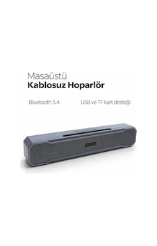 Metal Izgara Ön Yüzeyli Uzun Gövdeli Usb Destekli Kablosuz Masaüstü Hoparlör Metal Izgara Ön Yüzeyli Uzun Gövdeli Usb Destekli Kablosuz Masaüstü Hoparlör
