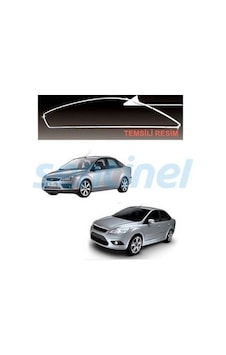 Autogp Ford Focus 2 Cam Çerçevesi Kenar Çıtası Krom Tamtur Sedan 2005 / 2011 Autogp Ford Focus 2 Cam Çerçevesi Kenar Çıtası Krom Tamtur Sedan 2005 / 2011