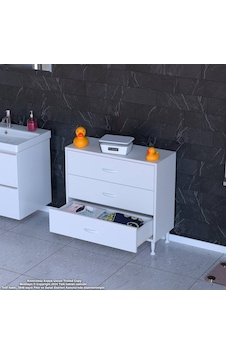 Modilayn Söke 3'lü Çekmece Banyo Dolabı 70x75x32,5 Cm Lik Çok Yönlü Çekmecelerle Daha Düzenli Beyaz Modilayn Söke 3'lü Çekmece Banyo Dolabı 70x75x32,5 Cm Lik Çok Yönlü Çekmecelerle Daha Düzenli Beyaz