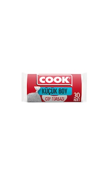 Cook Kokusuz Küçük Boy Çöp Torbası 40 x 47 CM 25 x 30'lu Cook Kokusuz Küçük Boy Çöp Torbası 40 x 47 CM 25 x 30'lu