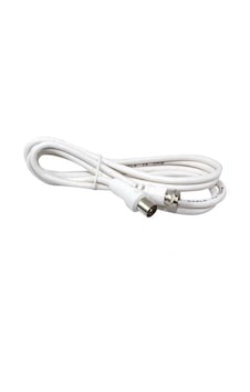 60 Ohm Erkek / F Erkek Kablo 1.2 Metre Kablo Beyaz 4825 60 Ohm Erkek / F Erkek Kablo 1.2 Metre Kablo Beyaz 4825