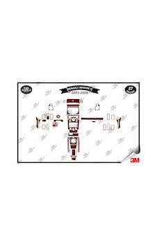 Renault Megane 2 Dijital 2003-2009 Torpido Konsol Trim Göğüs Maun Kaplama Set 57 Parça Maun Renk Renault Megane 2 Dijital 2003-2009 Torpido Konsol Trim Göğüs Maun Kaplama Set 57 Parça Maun Renk