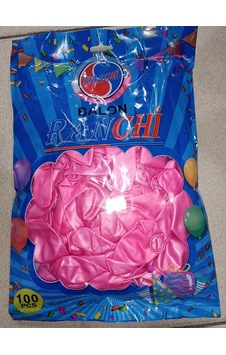 100 Lü Metalik Balon 14/a Birinci Kalite Pempe