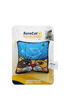 Eurocat - 35 - Kedi Oyuncağı Mavi Yastık - Csmo-tex - 8 Cm Eurocat - 35 - Kedi Oyuncağı Mavi Yastık - Csmo-tex - 8 Cm