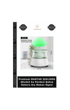 Premium Şeklinde Şelale Su Perdesi Bahçe Dekoru Dış Mekan Ögesi