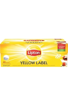 Lipton Yellow Label Siyah Süzen Demlik Poşet Çay 48 x 3.2 G Lipton Yellow Label Siyah Süzen Demlik Poşet Çay 48 x 3.2 G