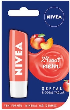 Nivea Şeftali Özlü Dudak Bakım Kremi 4.8 G