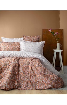Apricitas Leros Terracota Nevresim Takımı Tek Kişilik Renkli