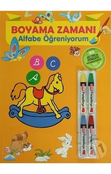 Boyama Zamanı: Alfabe Öğreniyorum