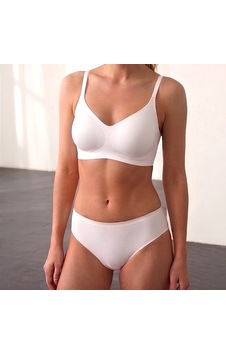 Ellovia Lazer Kesim Sütyen - 1241 Beyaz Ellovia Lazer Kesim Sütyen - 1241 Beyaz