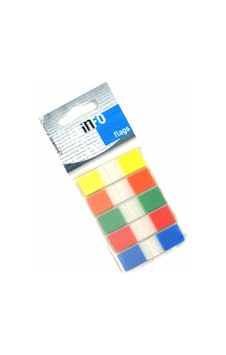 Info Notes 12.5x43 Sayfa Ayraç Postit Şeffaf 5 Renk 9772768