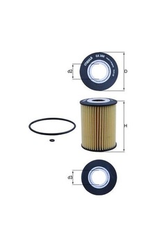 Mahle Ox380d Yağ Filtresi Mercedes Om642 W203 W204 C219 C218 W211 W212 A6421800009 - Mahle Ox380d Yağ Filtresi Mercedes Om642 W203 W204 C219 C218 W211 W212 A6421800009 -