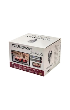 Soundway Sw-7400 Double Teyp 7 İnç 4x60 Watt Mirrorlink Soundway Sw-7400 Double Teyp 7 İnç 4x60 Watt Mirrorlink