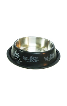 Oripet ASRPP-R Çiçek Figürlü 96 Oz Metal Kedi Mama Kabı Oripet ASRPP-R Çiçek Figürlü 96 Oz Metal Kedi Mama Kabı
