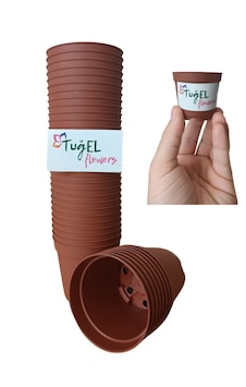 Kaktüs&sukulent Üretim Saksısı 1.kalite Mini Boy-5.5 Cm 100 Adet