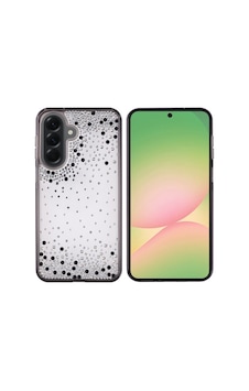 Samsung Galaxy Uyumlu A56 Kılıf Airbag Tasarımlı Damla Taşlı Şeffaf Zore Pera Silikon Kapak Samsung Galaxy Uyumlu A56 Zore - Siyah Samsung Galaxy Uyumlu A56 Kılıf Airbag Tasarımlı Damla Taşlı Şeffaf Zore Pera Silikon Kapak Samsung Galaxy Uyumlu A56 Zore - Siyah