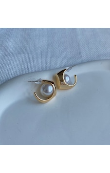 Kadın Küpe Saklı İnci Küpe 001 Kadın Küpe Saklı İnci Küpe 001