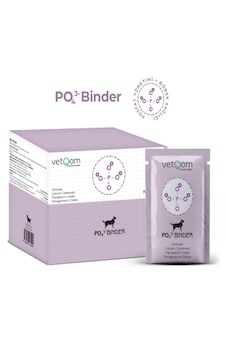 Vetqom Canine Po Binder 60 Saşe Köpekler İçin Fosfat Yönetimi Ve Böbrek Sağlığı Vetqom Canine Po Binder 60 Saşe Köpekler İçin Fosfat Yönetimi Ve Böbrek Sağlığı