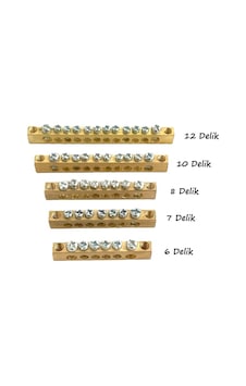 Meepo Toprak Barası 7 Delik 80a 6,5x9 5 Adet Meepo Toprak Barası 7 Delik 80a 6,5x9 5 Adet