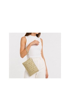 Wikidays.s Moda Trendi Kadın Orta Boy Yıldız Desenli El Çantası - Parlak Dokulu Bilek Askılı Portföy Clutch Krem Wikidays.s Moda Trendi Kadın Orta Boy Yıldız Desenli El Çantası - Parlak Dokulu Bilek Askılı Portföy Clutch Krem