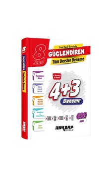 Ankara 2025 8. Sınıf Tüm Dersler Güçlendiren 4 + 3 Denemeleri