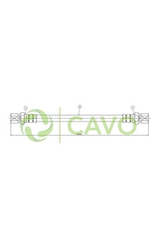 Cavo Fren Hortumu Arka Astra F Vectra B Omega B Vectra A Corsa B AOD-CAVO C800 257A Cavo Fren Hortumu Arka Astra F Vectra B Omega B Vectra A Corsa B AOD-CAVO C800 257A