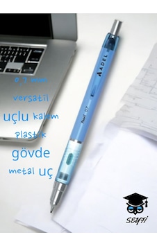 0,7 Mm Versatil Uçlu Kalem Plastik Gövde Metal Uç Mavi 0,7 Mm Versatil Uçlu Kalem Plastik Gövde Metal Uç Mavi
