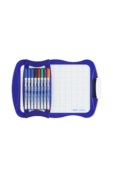Bic Mini Beyaz Tahta + 1712 Kalem 8 Adet + Silgi Bic Mini Beyaz Tahta + 1712 Kalem 8 Adet + Silgi