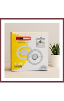 Storeşahin 30w E27 Led Ampul 6500k 2700 Lumen Simit Model Mika Kristal Plastik Cam Shn0720 Storeşahin 30w E27 Led Ampul 6500k 2700 Lumen Simit Model Mika Kristal Plastik Cam Shn0720