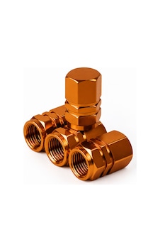 Mega Oto Market Oto Araba Sibop Kapağı Seti Metal Görünümlü Altıgen 4'lü Set Bakır Renk Mega Oto Market Oto Araba Sibop Kapağı Seti Metal Görünümlü Altıgen 4'lü Set Bakır Renk