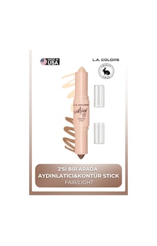 Duo Stick Contour & Glow 2'si Bir Arada Aydınlatıcı&Kontür Stick CC597 Fair /Light Duo Stick Contour & Glow 2'si Bir Arada Aydınlatıcı&Kontür Stick CC597 Fair /Light
