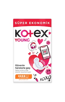 Kotex Young Ultra Süper Ekonomik Paket Gündüz 22'li 4'li Avantaj Paketi Mıchu Kotex Young Ultra Süper Ekonomik Paket Gündüz 22'li 4'li Avantaj Paketi Mıchu
