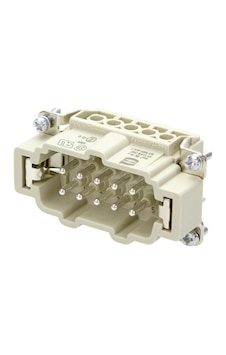 Hartıng 09330102601 Han 10E-STI-S Erkek Insert Konnektör Endüstriyel Tip | 10 Pin Endüstriyel Soket Hartıng 09330102601 Han 10E-STI-S Erkek Insert Konnektör Endüstriyel Tip | 10 Pin Endüstriyel Soket