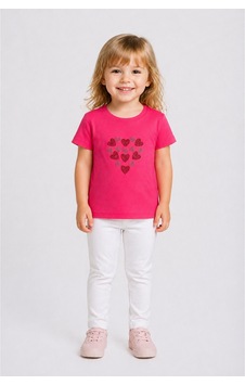 Yale Kids 3-8 Yaş Kız Çocuk %95 Pamuklu Tişört Fuşya Yale Kids 3-8 Yaş Kız Çocuk %95 Pamuklu Tişört Fuşya