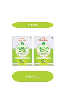 New Life Bergacol 60 Tablet Bergamot Meyve Ekstresi + Bitki Sterolleri 2 Adet 2'li