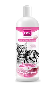 Hobi Bebek Pudrası Kokulu Kedi Ve Köpek Şampuanı 400 Ml Hobi Bebek Pudrası Kokulu Kedi Ve Köpek Şampuanı 400 Ml