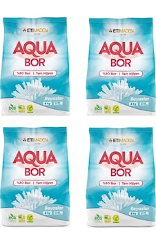 Eti Maden Boron Beyazlar için Aqua Bor Deterjan 4 x 6 KG Eti Maden Boron Beyazlar için Aqua Bor Deterjan 4 x 6 KG